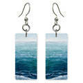 Teal Settled Calm Earrings | FWX1299