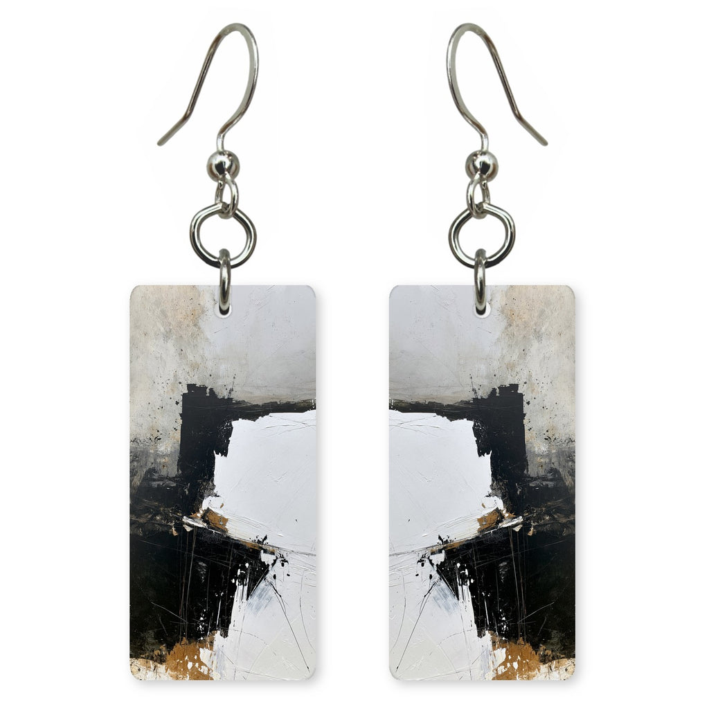 Onyx Loneliness Earrings | FWX1300