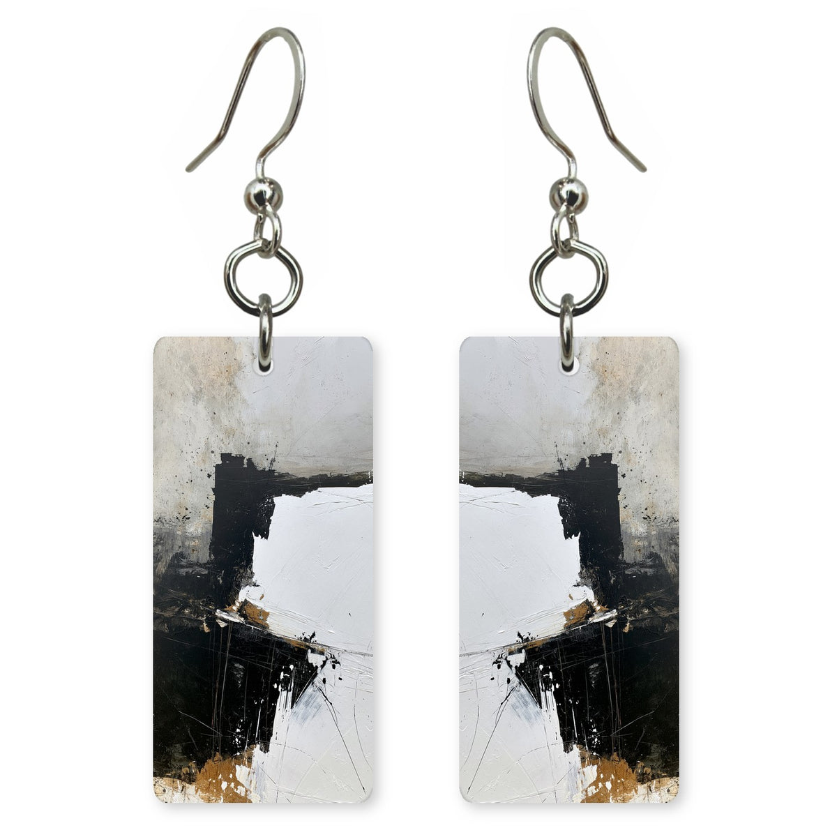 Onyx Loneliness Earrings | FWX1300