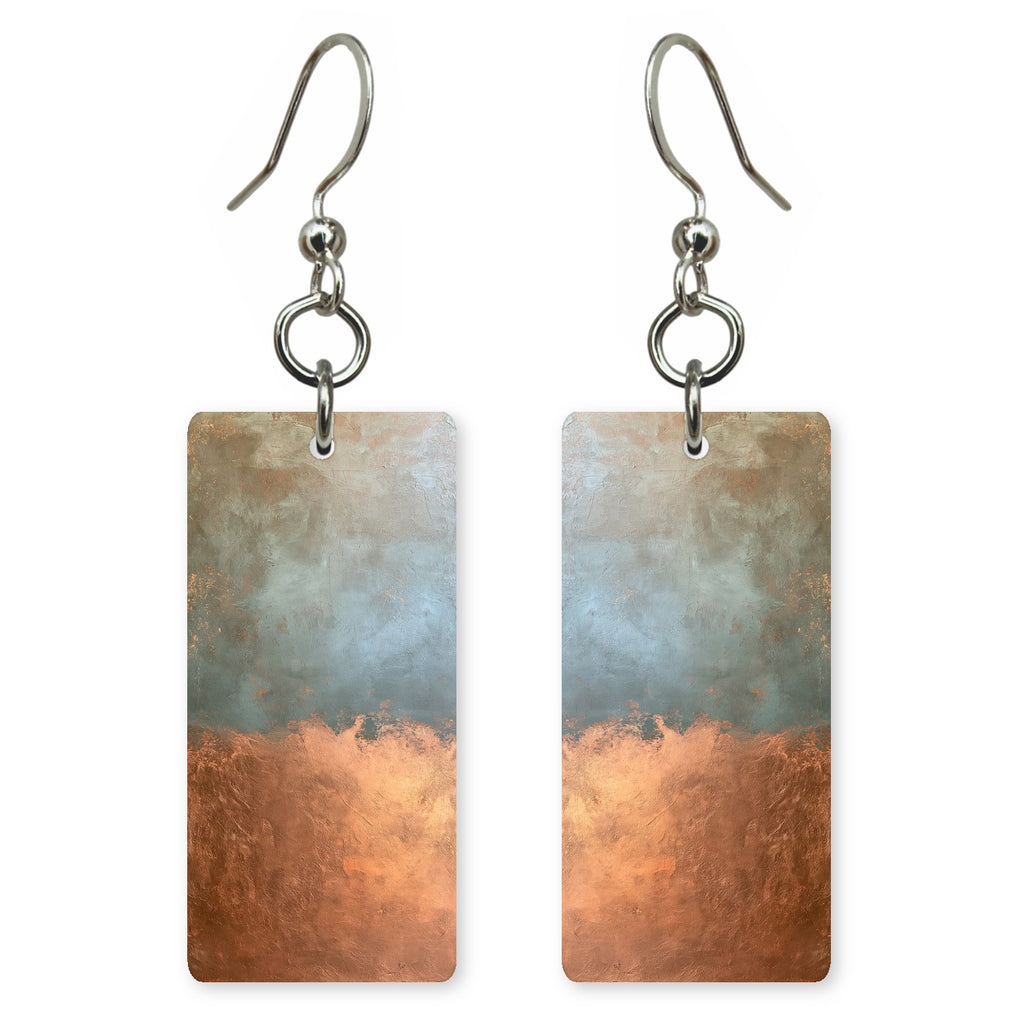 Copper Over Slate Calm Earrings | FWX1302