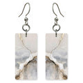 Pearl Gray Fragile Hope Earrings | FWX1307