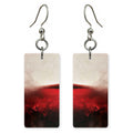 Crimson Mist Foreboding Earrings | FWX1308