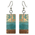 Worn Turquoise Fondness Earrings | FWX1311