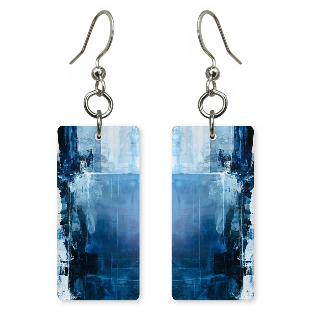 Cobalt Clarity Earrings | FWX1314