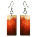 Persimmon Intensity Earrings | FWX1317