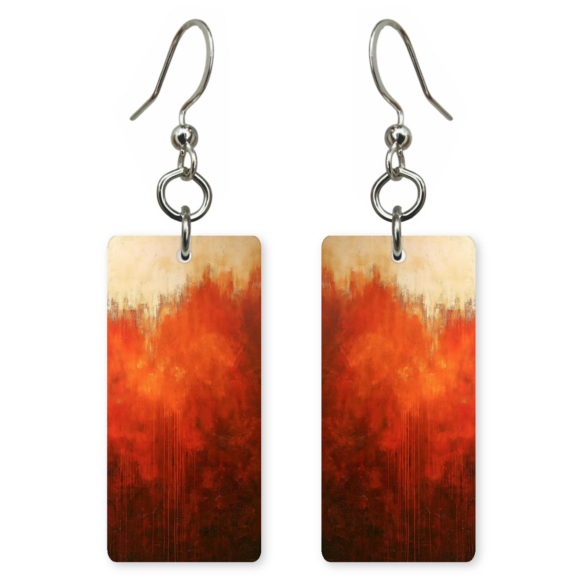 Persimmon Intensity Earrings | FWX1317