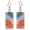 Coral Meets Teal Gently Earrings | FWX131