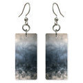 Slate Blue Heaviness Earrings | FWX1323