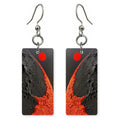 Obsidian Ember Vow Earrings | FWX1330
