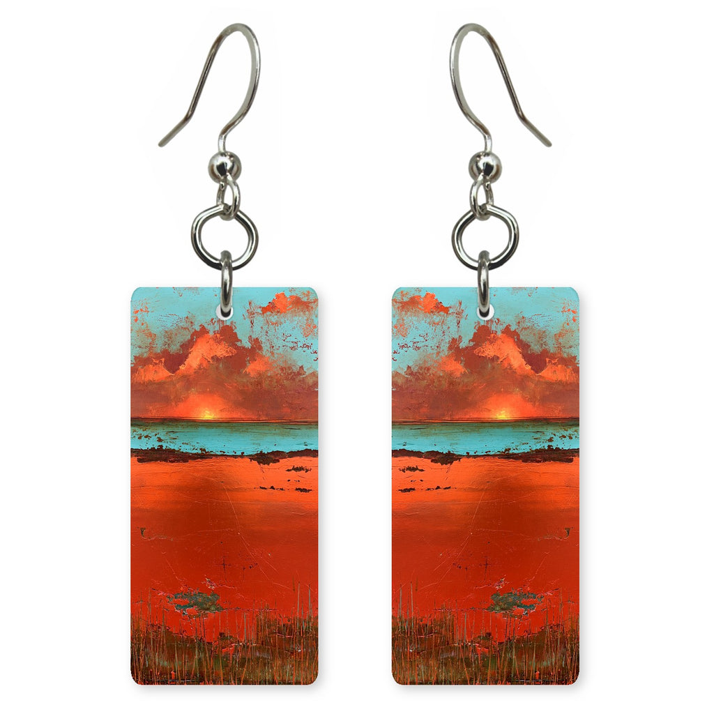 Poppy Red Reverie Earrings | FWX1336