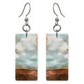 Teal Homesick Hours Earrings | FWX1340