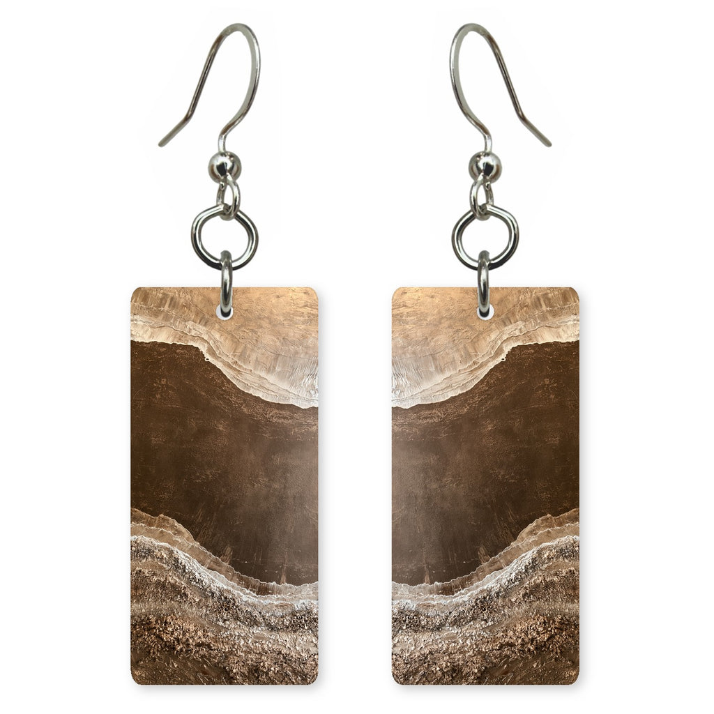 Mocha Humble Patience Earrings | FWX1343