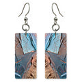 Cracked Cobalt Truth Earrings | FWX1344