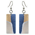 Cobalt and Cream Companionship Earrings | FWX1346