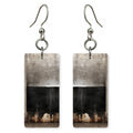 Charcoal Gravity Earrings | FWX1348