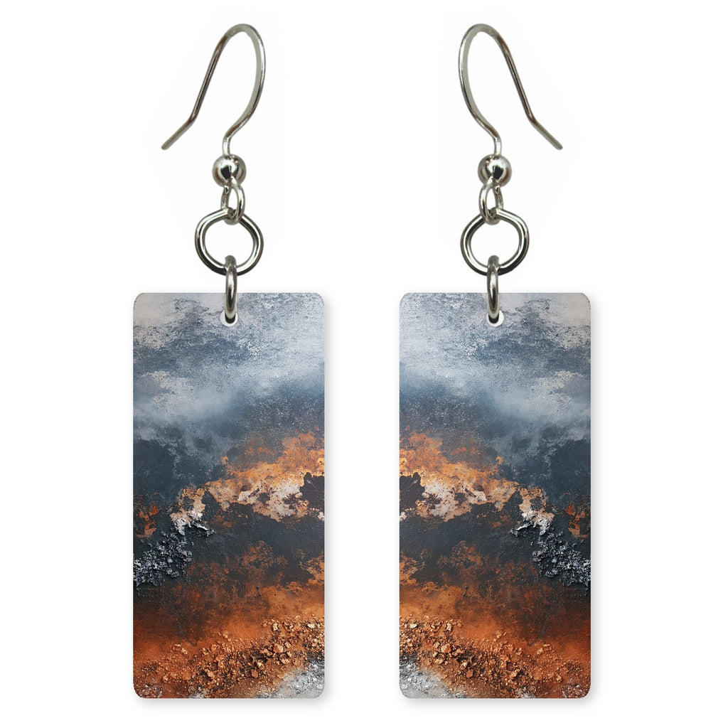 Slate Storm Struggle Earrings | FWX1351