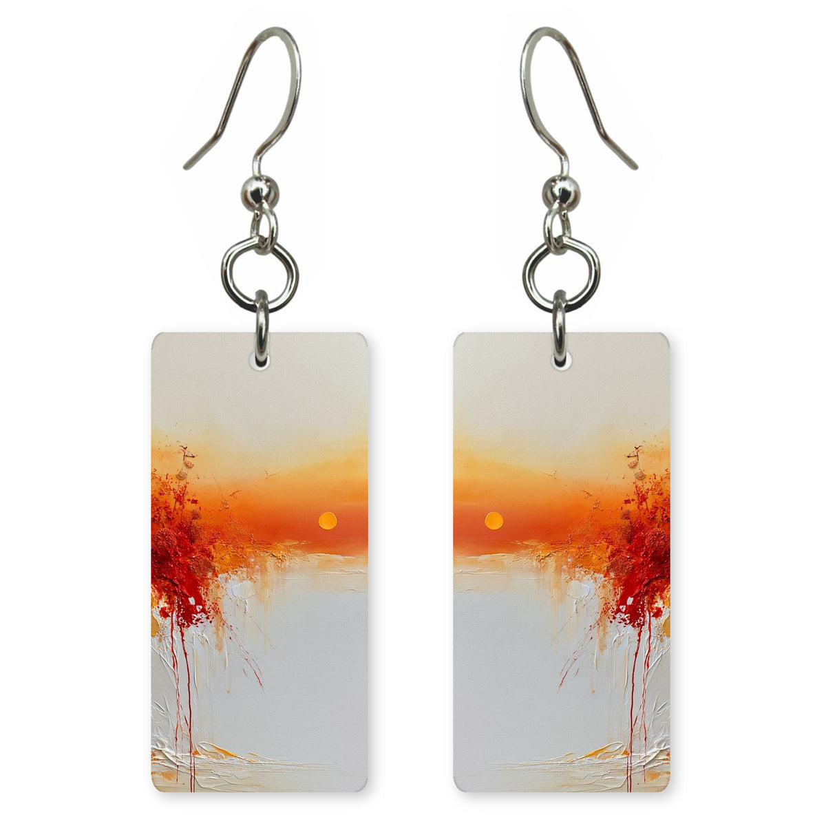 Persimmon Sun Release Earrings | FWX1356