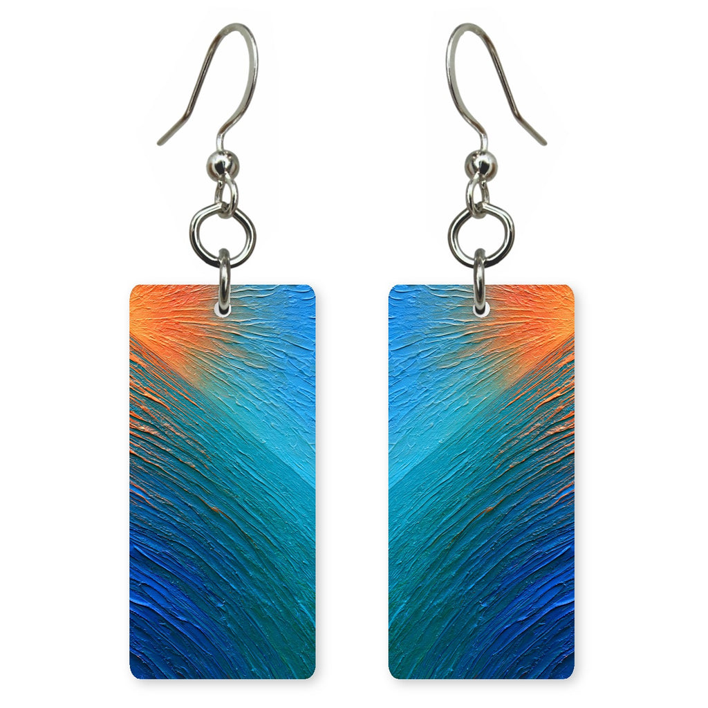 Cobalt Hope Surging Earrings | FWX1357