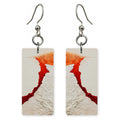 Scarlet Passion Unsaid Earrings | FWX1358