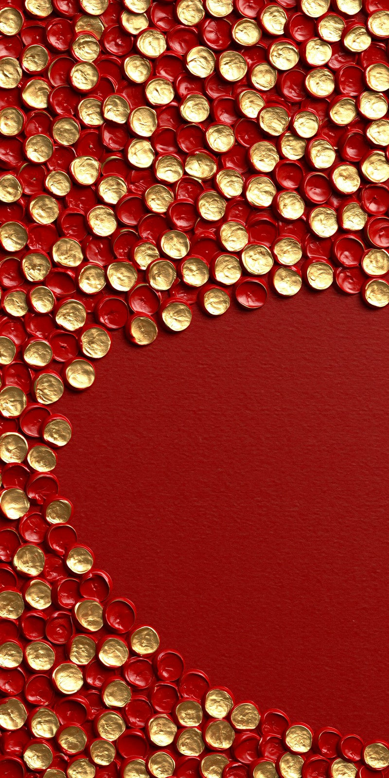 Ruby Gilded Vow Earrings | FWX135
