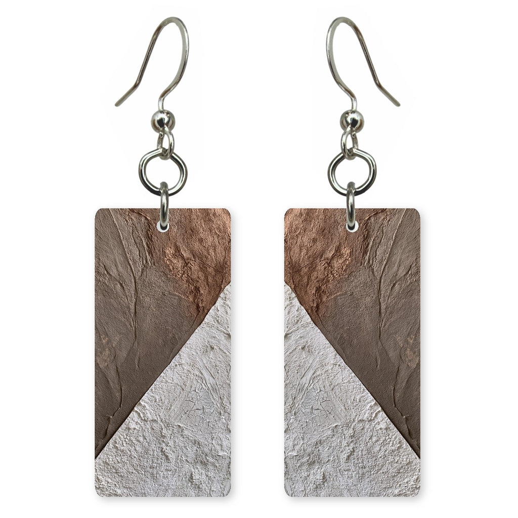 Cocoa Over Chalk Grounding Earrings | FWX1365