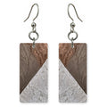Cocoa Over Chalk Grounding Earrings | FWX1365