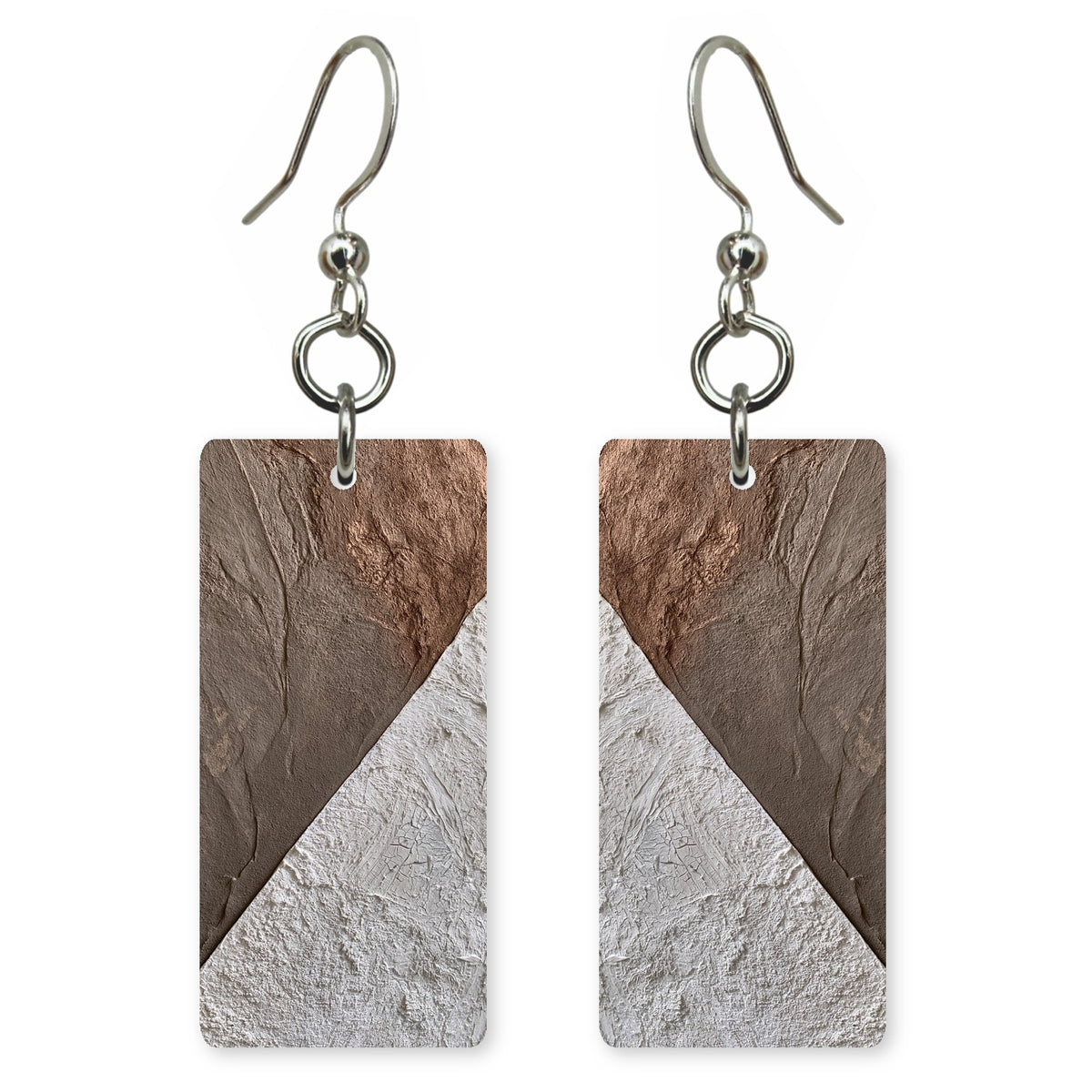 Cocoa Over Chalk Grounding Earrings | FWX1365