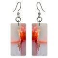 Blush and Vermilion Craving Earrings | FWX1376