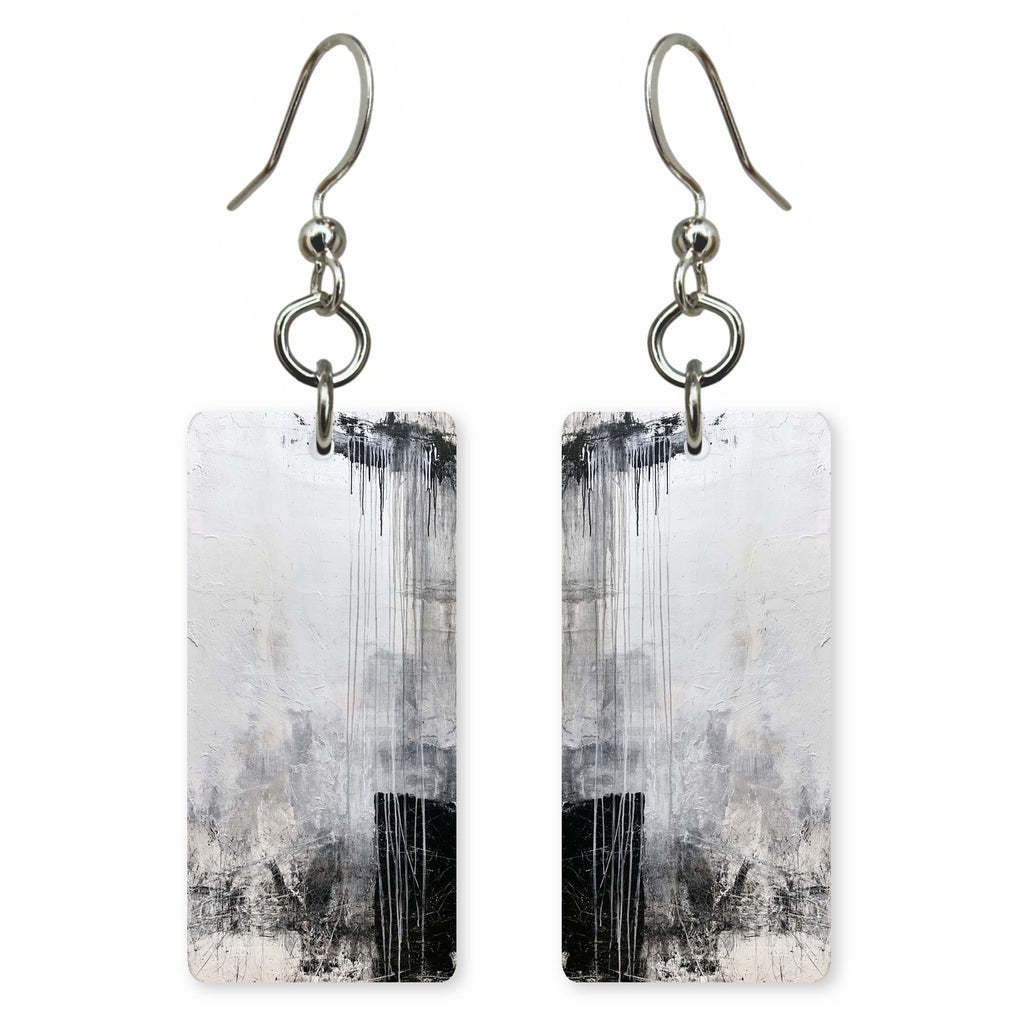 Black Rain Melancholy Earrings | FWX1378