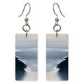 Pewter Pensive Waiting Earrings | FWX1379