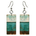Jade Over Rust Hope Earrings | FWX1383
