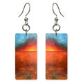 Cobalt Burning Hope Earrings | FWX1385