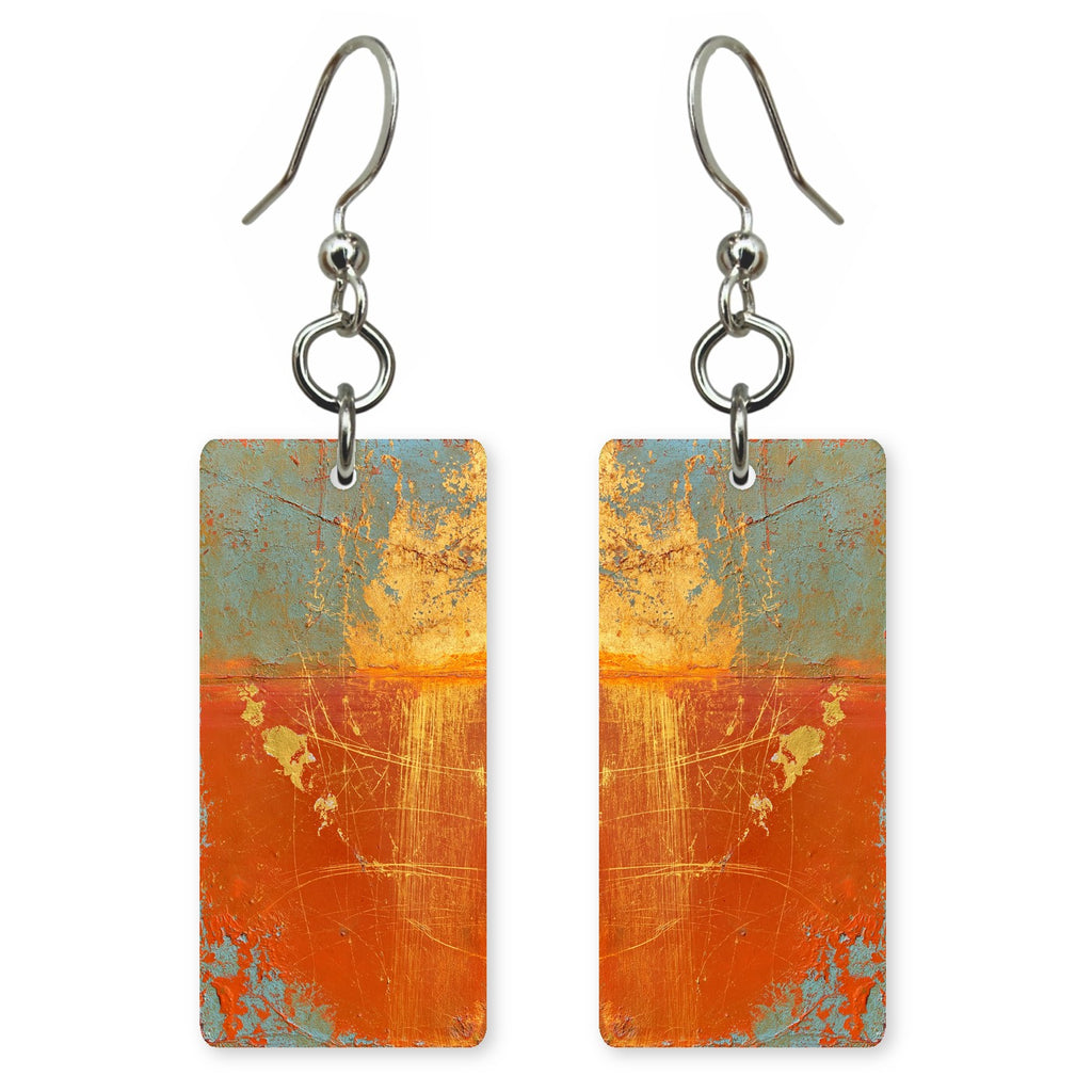 Weathered Marigold Fondness Earrings | FWX1390