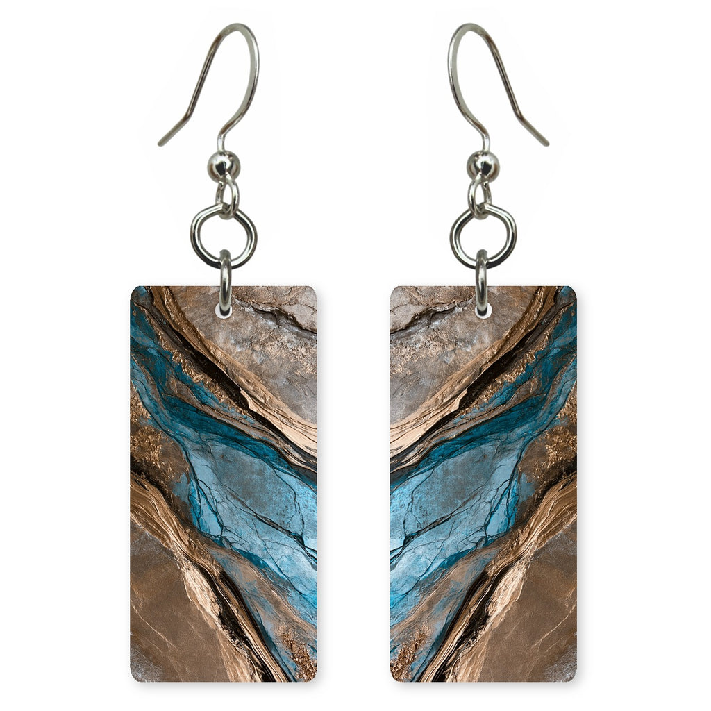 Deep Blue Wonder Earrings | FWX1397