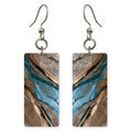 Deep Blue Wonder Earrings | FWX1397