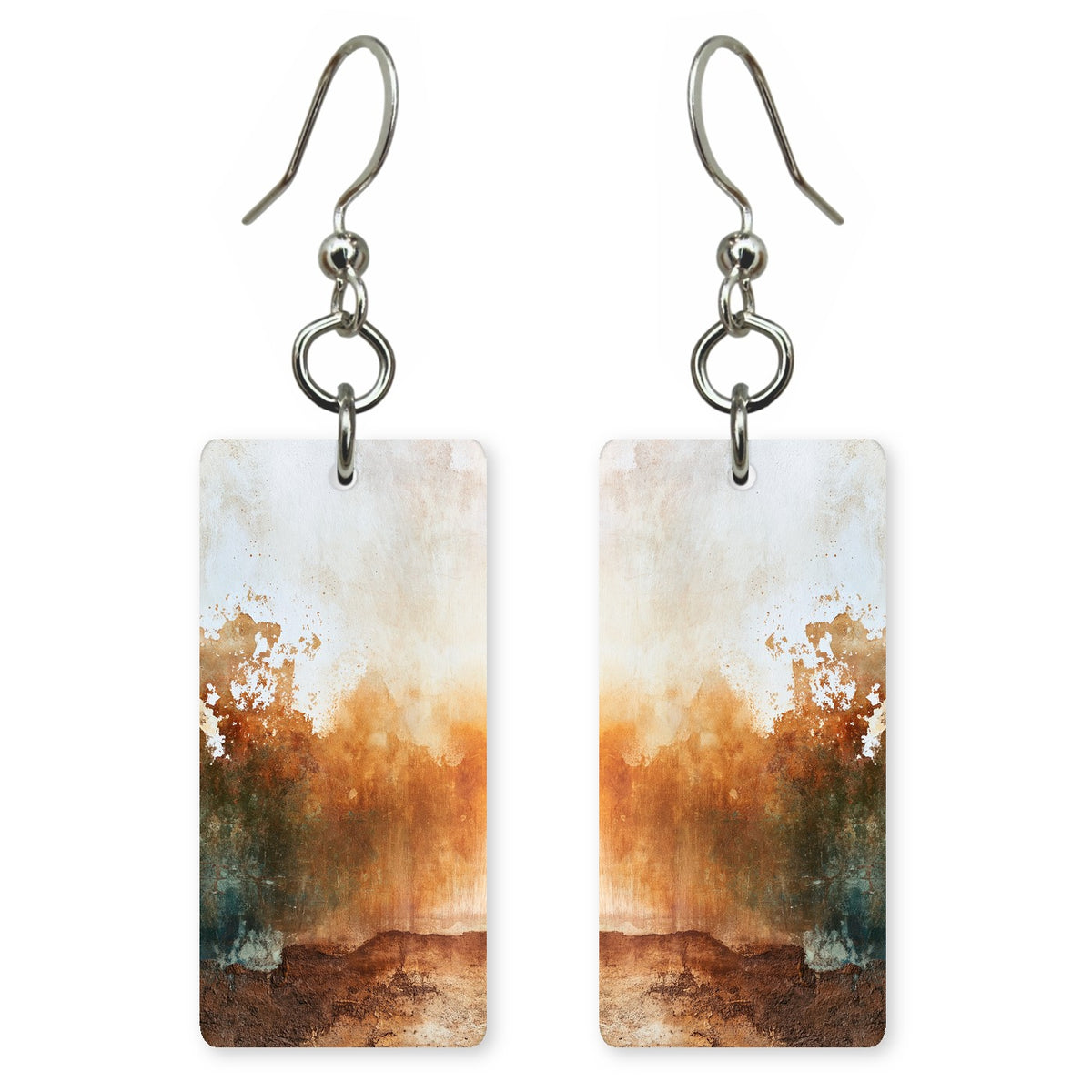 Fading Rust Memory Earrings | FWX1399