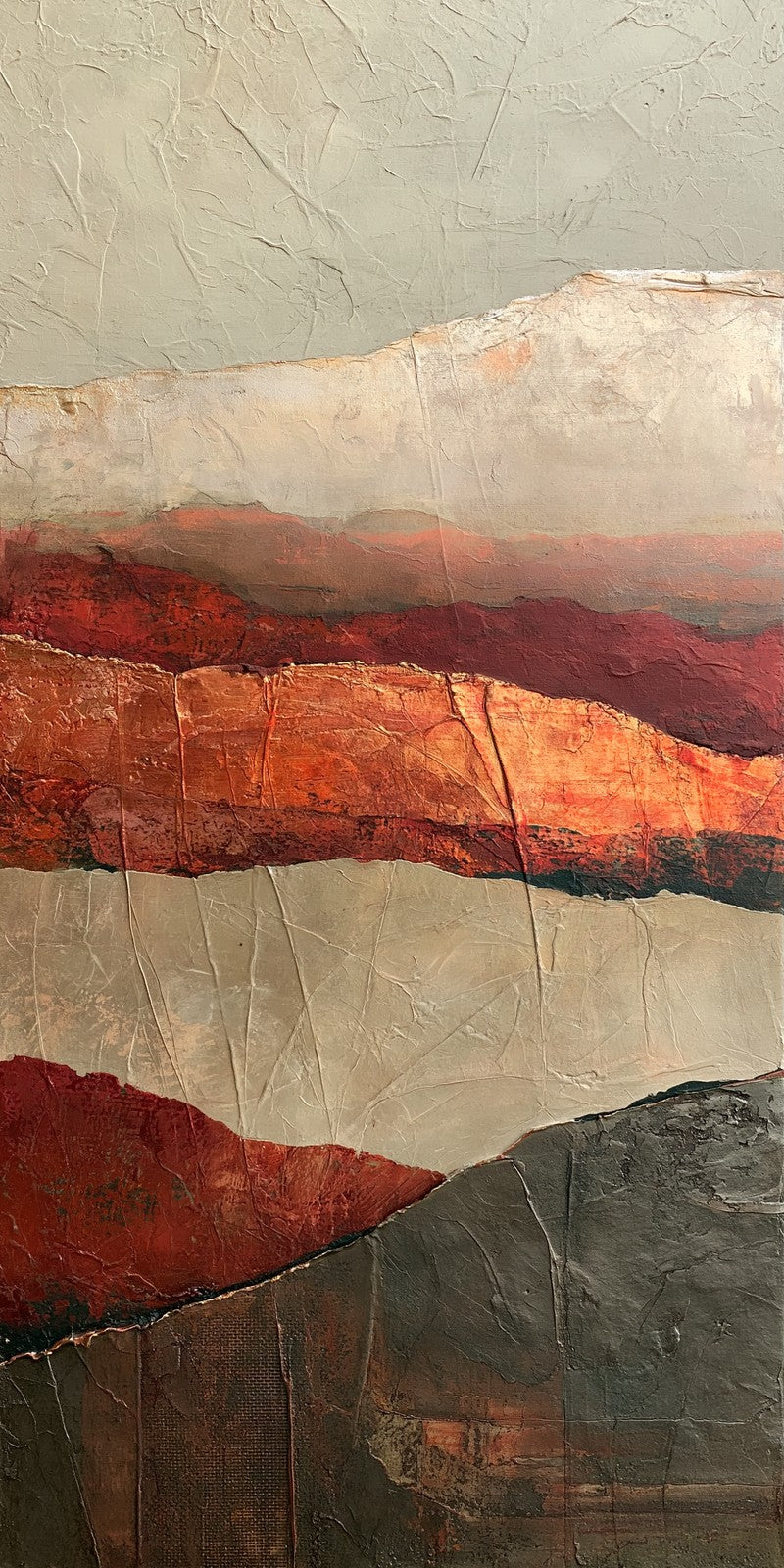 Oxblood Remembering Earrings | FWX1412