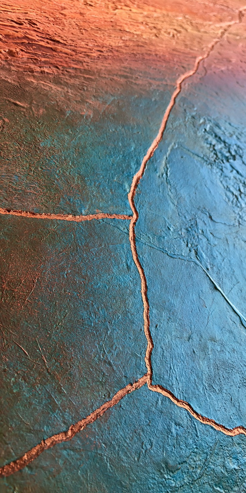 Copper Vein Resilience Earrings | FWX1416