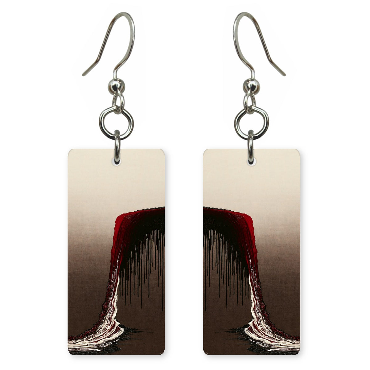 Garnet Release Earrings | FWX1419