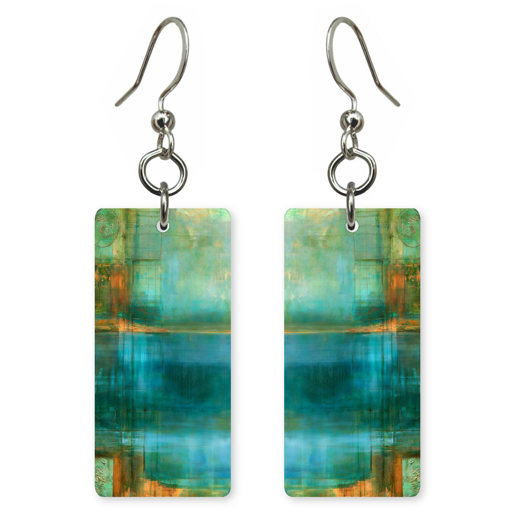 Jade Memory Blurring Earrings | FWX1427
