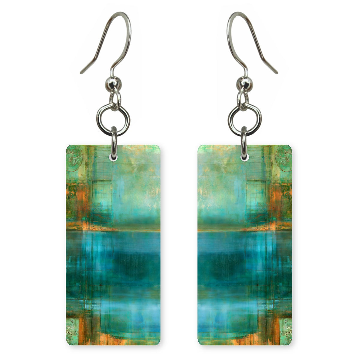 Jade Memory Blurring Earrings | FWX1427