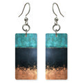 Black Copper Stillness Earrings | FWX1437