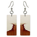 Rust Beneath Cream Longing Earrings | FWX1439