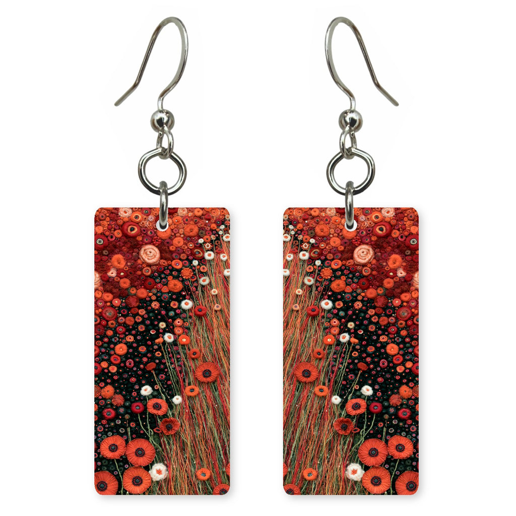 Poppy Defiance at Night Earrings | FWX143