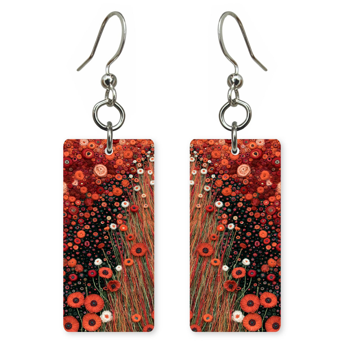 Poppy Defiance at Night Earrings | FWX143