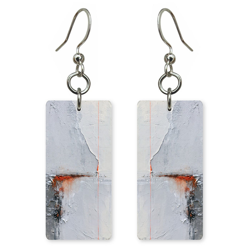 Gray Aching Longing Earrings | FWX1442