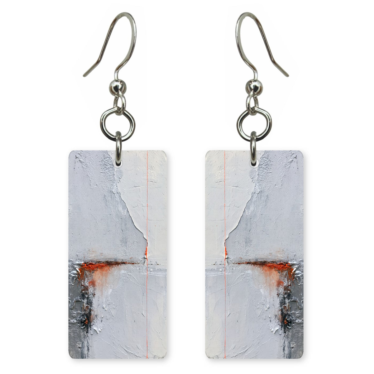 Gray Aching Longing Earrings | FWX1442