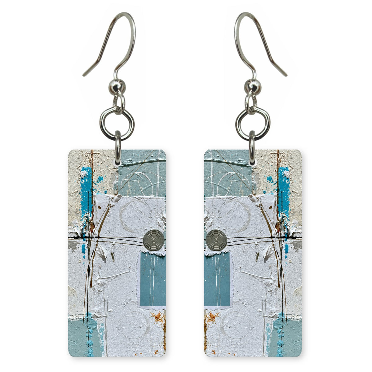 Dusty Blue Curiosity Earrings | FWX1444