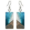 Teal Frost Courage Earrings | FWX1448