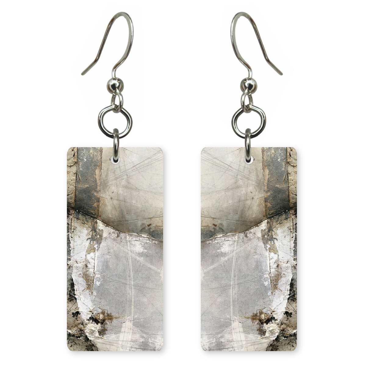 Gray Quiet Reserve Earrings | FWX1453